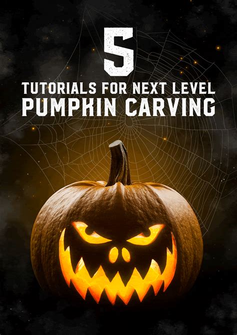 5 Tutorials for Next Level Pumpkin Carving