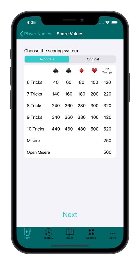 500 Scoreboard | Easy scoring for 500 Card Game