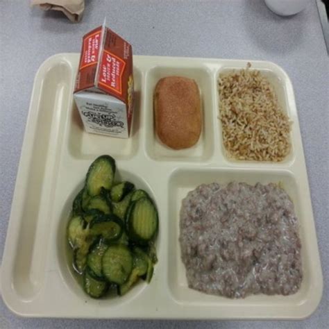 School Lunch or Prison Lunch? A Quiz | Gross food, Food, Cafeteria food