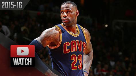 LeBron James Full Highlights at Wizards (2016.01.06) - 34 Pts, 10 Reb ...