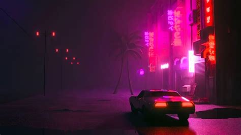 Synthwave City Wallpapers - Top Free Synthwave City Backgrounds - WallpaperAccess