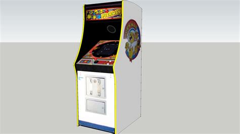 Puck-man arcade game style A | 3D Warehouse