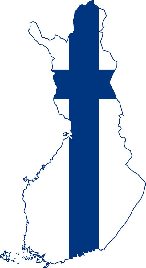 Outline Map Of Finland - ClipArt Best