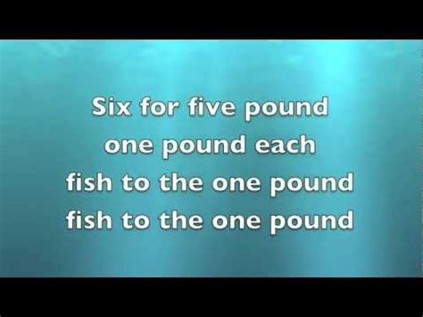 One Pound Fish Song with LYRICS - YouTube