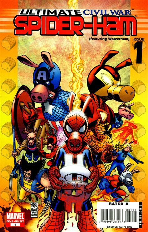 Ultimate Civil War: Spider-Ham - Spider-Ham Wiki