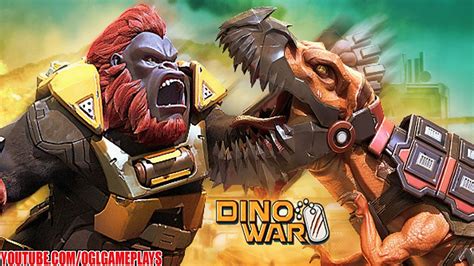 Dino War Android Gameplay (By KingsGroup Holdings) - YouTube