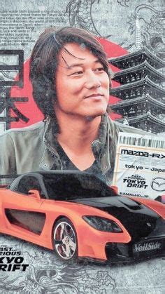 Un fondo de pantalla de han 😻👍 Sung Kang, Fast And Furious Actors, Tokyo Drift Cars, Furious ...