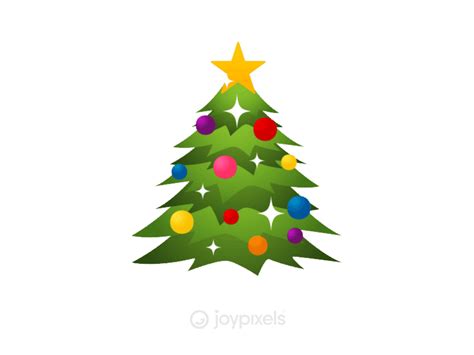 The JoyPixels Christmas Tree Emoji Animation - Version 3.0 by JoyPixels ...