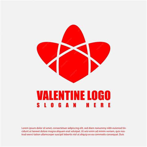 Premium Vector | Valentine logo