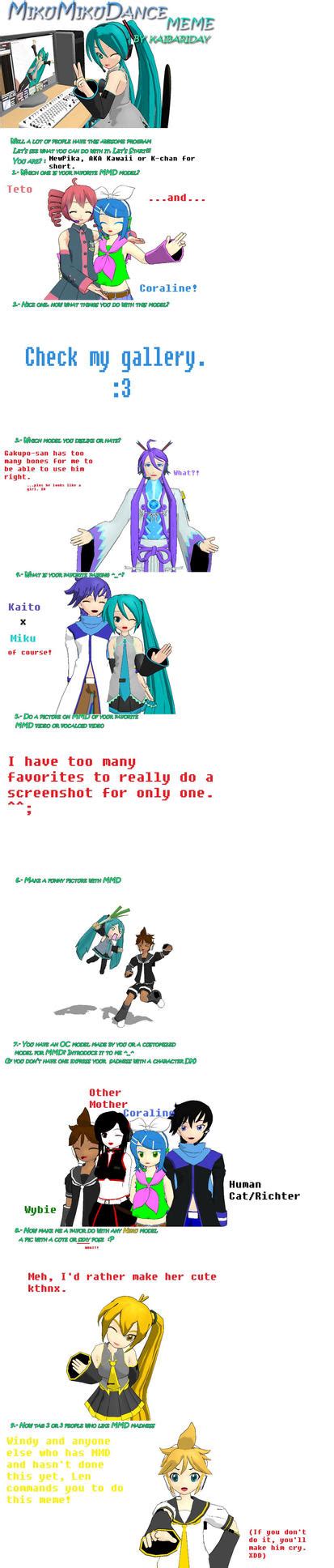 The MMD meme :3 by MewPika on DeviantArt