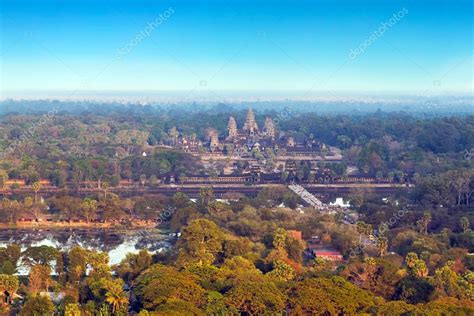 Angkor Wat aerial view — Stock Photo © fotoall #79445760