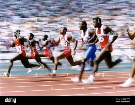 Ben johnson 1988 hi-res stock photography and images - Alamy