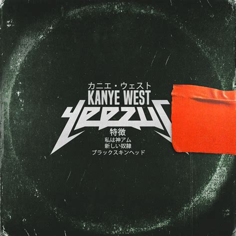 Kanye West - Yeezus [1000x1000] (Japanese Cover) : freshalbumart