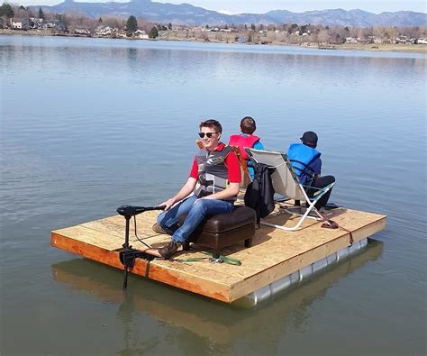 Homemade Pontoon Boat | Diy boat, Small pontoon boats, Pontoon boat