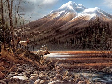 Terry Redlin 069 - The Master's Domain | Terry redlin paintings, Terry redlin, Hunting art