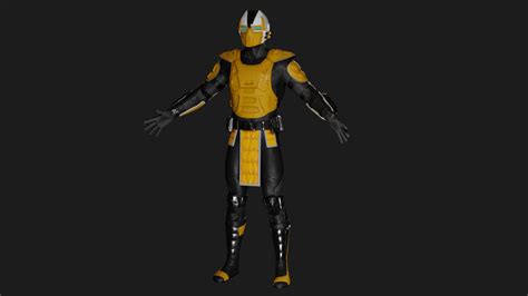 Cyrax MK1 model by AOLevel on DeviantArt