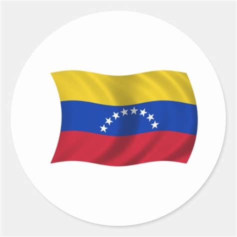 1,000+ Venezuela Flag Stickers - Custom Designs | Zazzle