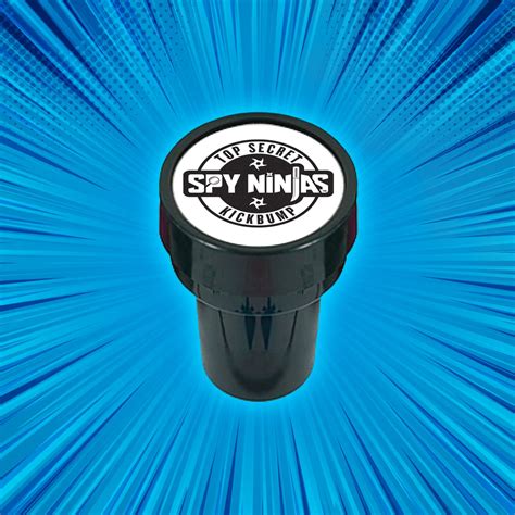 Spy Ninjas Self-Inking Stamp - Black Ink | Spy Ninjas Store - SpyNinjasStore