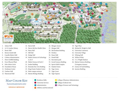 Scad Campus Map