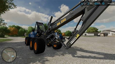 FS22 Rottne H21D Forestry Tree harvester v1 (1) - Farming simulator 19 ...