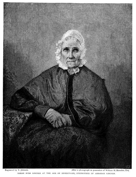 Posterazzi: Sarah Bush Lincoln N(C1785-1869) Stepmother Of Abraham ...