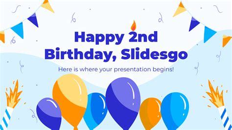 Free Birthday Powerpoint Templates - Printable Form, Templates and Letter