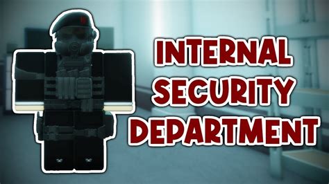 Roblox | All Ranks in Internal Security Department [ SCP:RP ] - YouTube