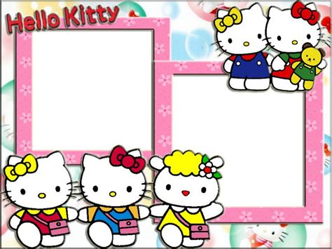 View and Download high-resolution Hello Kitty Frames - Hello Kitty Frame Photoshop for free. The ...