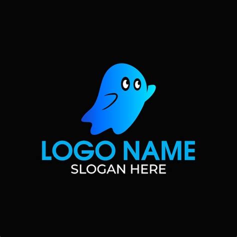 Premium Vector | Ghost logo design