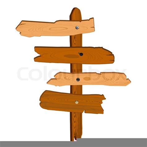 Free Clipart Of Wooden Signpost | Free Images at Clker.com - vector ...