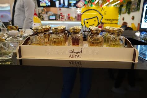 Beautiful Arab Perfume Bottles Displayed for Sale at a Shop :Dubai UAE ...