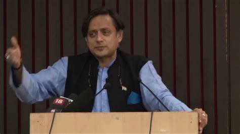 Shashi Tharoor's speech on Indian writing, the art of fiction and Boomtown - YouTube