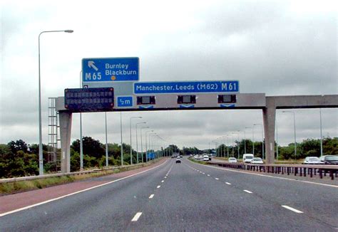 M65 Motorway Map - How Car Specs