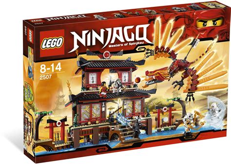 Lego 2507 Fire Temple - Set Lego Ninjago pas cher