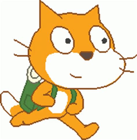 Scratch Running GIF - Scratch Running Cat - Discover & Share GIFs