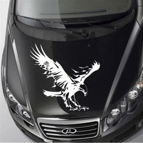 2021 50cm Waterproof Car Sticker And Decals Eagle Vinyl Stickers For Engine Hood And Spare Wheel ...