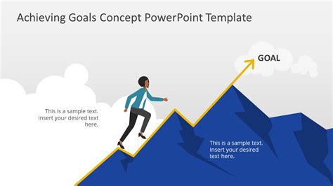 Achieving Goals PowerPoint Template - SlideModel