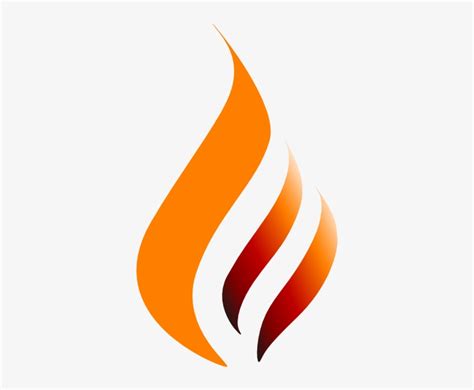 Orange Red Orange Logo Flame Clip Art At Clker Transparent PNG - 348x595 - Free Download on NicePNG