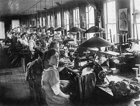 Garment Factory Workers Photograph by Underwood Archives - Pixels