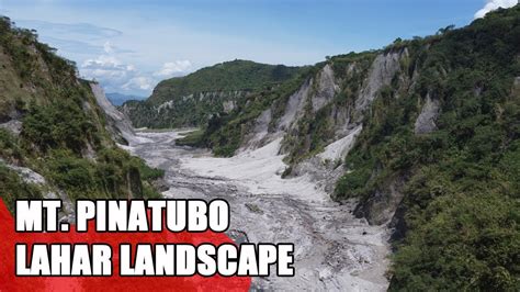 Amazing view of Mt. Pinatubo Lahar Formation I Boss J TV - YouTube