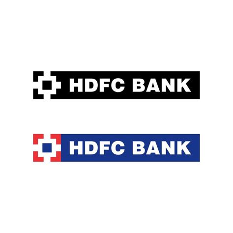 HDFC bank logo vector 26555517 Vector Art at Vecteezy