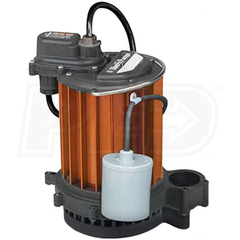 Liberty Pumps 231-2 - 1/3 HP Aluminum Submersible Sump Pump w/ Integral Tether Float 25' Cord