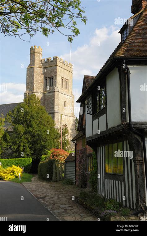 Smarden Village Kent England UK GB Stock Photo - Alamy