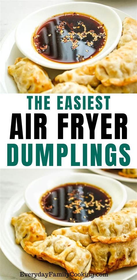 Air Fryer Dumplings | Air fryer recipes snacks, Air fryer recipes easy, Air fryer dinner recipes