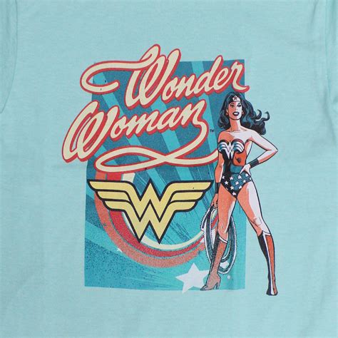 Wonder Woman (DC Comics) Classic Teal Unisex Shirt – Collector's Outpost