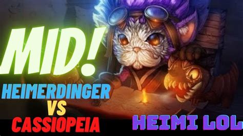 HEIMERDINGER MID FR S11 - HEIMERDINGER GAMEPLAY - LoL FR - YouTube