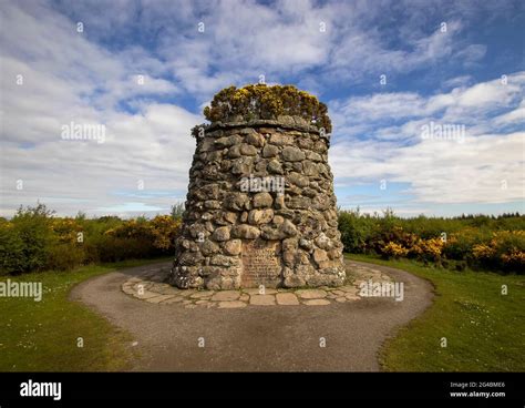 Culloden Moor was the site of the Battle of Culloden in 1746 near Inverness, Scotland, UK Stock ...