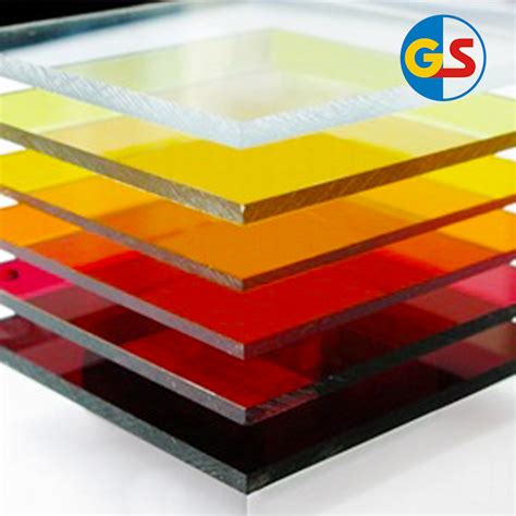 colored cast Acrylic / PMMA / Plexiglass Sheet - Buy Product on PVC ...