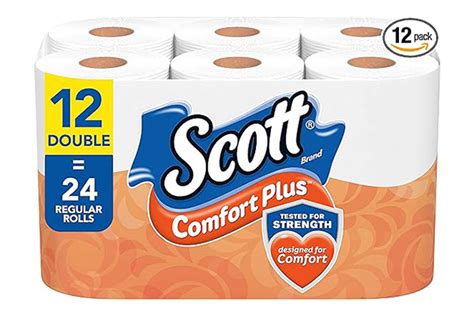 Scott ComfortPlus Toilet Paper 12 Double Rolls at JUST $5.99! | FreebieRush