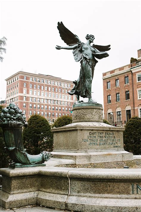 "Boston Public Garden Statue Boston, Massachusetts, USA" by Stocksy Contributor "Raymond Forbes ...